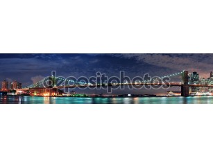 Фотообои «Панорама Бруклинского моста»