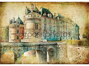 Фотообои «Old medieval castle - picture in vintage style» - фото (1)