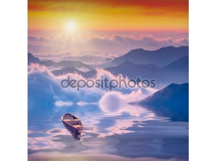 Фотообои «Горный восход солнца» - фото (1)
