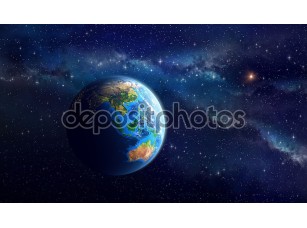 Фотообои «Земля в глубоком космосе»