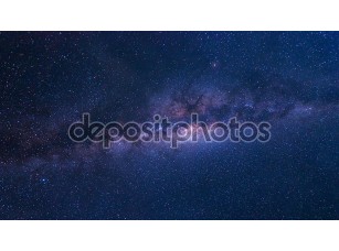 Фотообои «Красочные пространстве shot галактики Млечный путь с звездами и космической пыли»