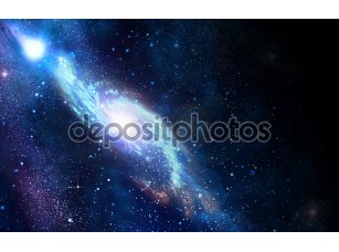 Фотообои «Галактика в темном пространстве» - фото (1)