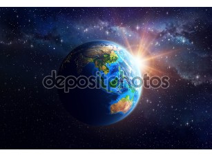 Фотообои «Взгляд на планету земля»