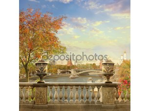 Фотообои «Вид на Кремль. Панорама Москвы» - фото (1)