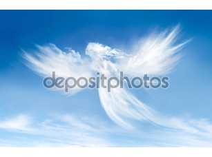 Фотообои «Ангел в облаках» - фото (1)