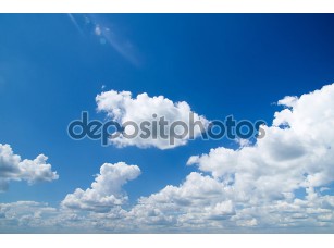 Фотообои «Белые облака на небе» - фото (1)