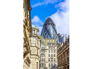 Фотообои «Архитектура Лондона, делового района, футуристический дизайн» - фото (1)