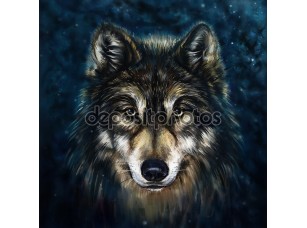 Фотообои «Wolf head» - фото (1)
