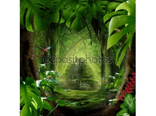 Фотообои «Глубокие джунгли» - фото (1)