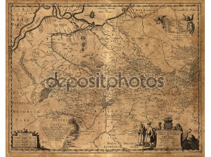 Фотообои «Карта Украины 1648» - фото (1)