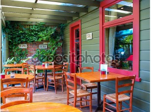 Фотообои «Porch of a Cafe» - фото (1)