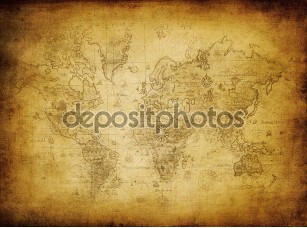 Фотообои «Ancient map of the worl» - фото (1)