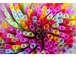 Фотообои «Colorful of straw» - фото (1)