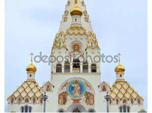 Фотообои «Orthodox Cathedral of all Saints in the city of Minsk in Belarus.» - фото (1)