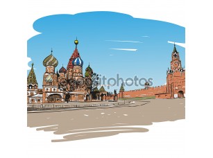 Фотообои «Собор Василия Блаженного» - фото (1)