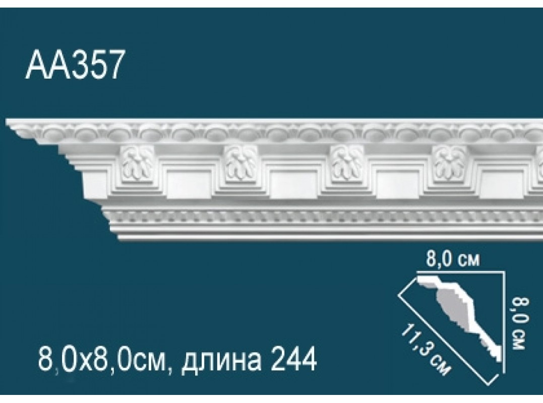 Карнизы полиуретановые потолочные перфект