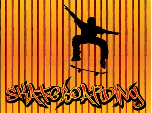 Фотообои «Skataboarding фон» - фото (1)