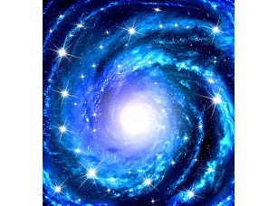 Фотообои «Спираль галактики и звезды» - фото (1)