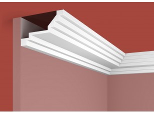 Карниз KX081, 60х100, 2000мм, Экополимер/16 - фото (1)