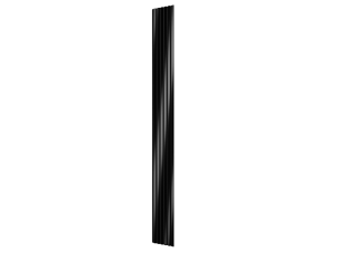 Комплект акуст.панелей, черный войлок, 3000х300х19мм, рейки ЭКОПОЛИМЕР, черное зеркало/2шт. - фото (1)