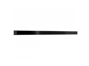 Молдинг МЛ 30/2,6 Черный глянец