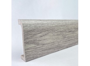 Цветной плинтус ПЛ 16 80-19 Орех аивори