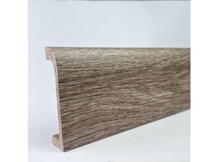 Цветной плинтус ПЛ 16 80-19 Орех Тосканы