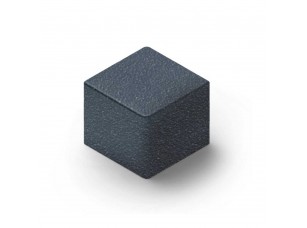 Плинтус алюминиевый Neexy 60 Антрацит Муар (60*10*2500) - фото (2)