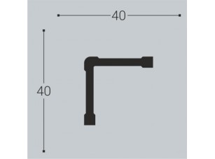 Угол из дюрополимера У4 40-40 - фото (2)