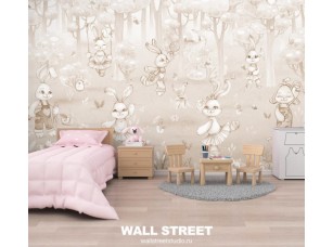 Фотопанно Rabbit room 21312