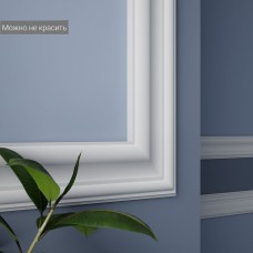 Молдинг белый Ultrawood арт. U 0009 p (2000 х 55 х 15)