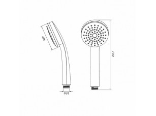 Душевая лейка, 0011F85I18 - фото (2)