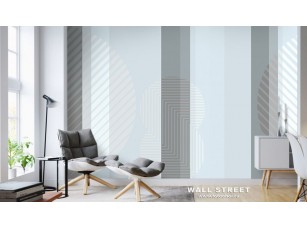 Фотообои Geometry 2018 Полоска на голубом 20011