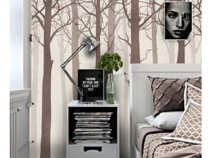 Фотообои Arbre Стволы arbre интерьер 16842
