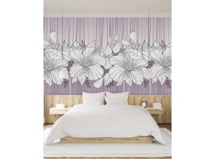 Фотообои Floreale Hibiscus интерьер 17260
