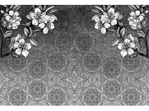 Фотообои Floreale 37 Black and white интерьер 18634 - фото (1)