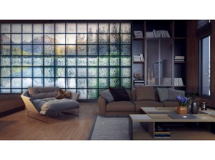 Фотообои Frame Hazy интерьер 18238