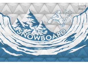 Фотообои TeenDream Snowboard #1 - фото (1)