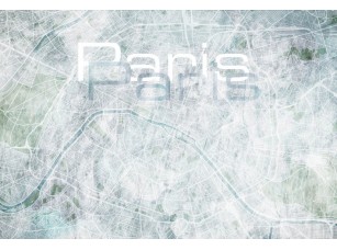Фотообои Urban Paris map 18487