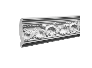 Плинтус потолочный европласт 1.50.124 материал полиуретан