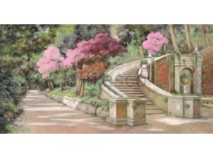 Фреска Лестница в парке, арт. 6843 - фото (1)