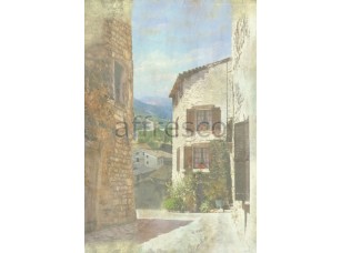 Фреска Солнечная греческая улочка, арт. 4165 - фото (1)