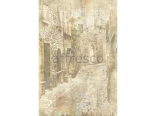 Фреска Состаренная европейская улочка, арт. 4482 - фото (1)