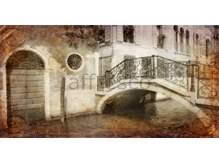 Фреска Старинный венецианский дом, арт. ID11470 - фото (1)