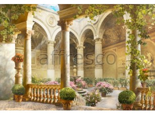 Фреска Классический дворик, арт. 4960 - фото (1)