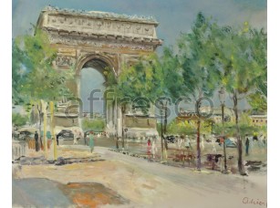 Фреска Триумфальная арка, арт. 4399 - фото (1)