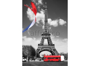 Фреска Парижский автобус, арт. ID11279