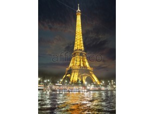 Фреска Светящаяся Эйфелева башня, арт. ID11269 - фото (1)