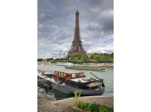 Фреска Кораблик на парижской набережной, арт. ID12444 - фото (1)