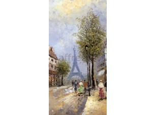 Фреска Французская улочка, арт. 4893 - фото (1)